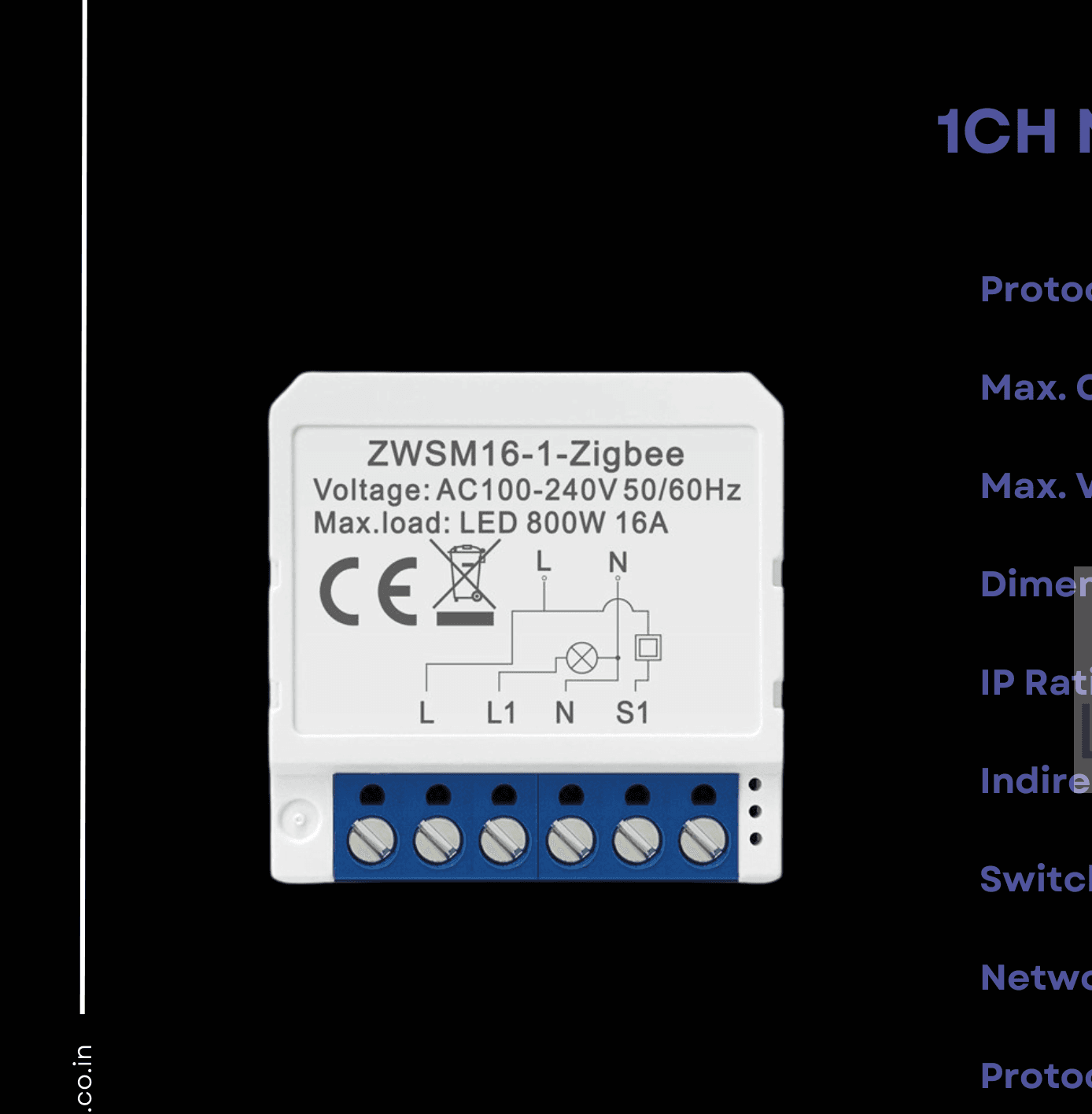 Evolix WiFi 1Ch, Retrofit Automation