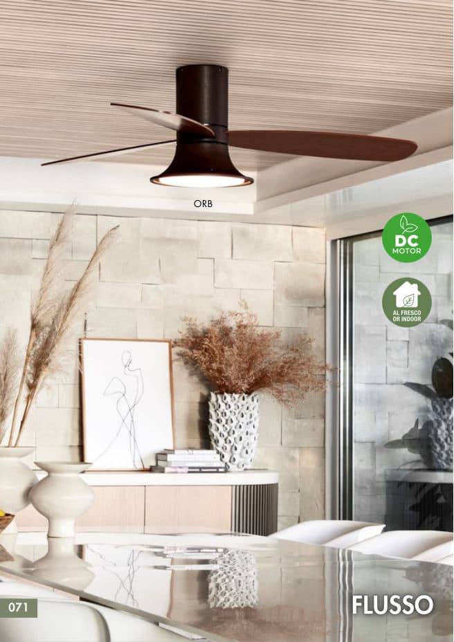 FLUSSO, Decorative Ceiling Fans