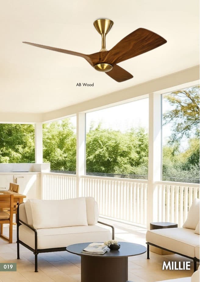 MILLIE, Decorative Ceiling Fans