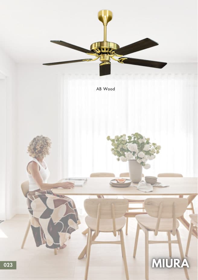 MIURA, Decorative Ceiling Fans