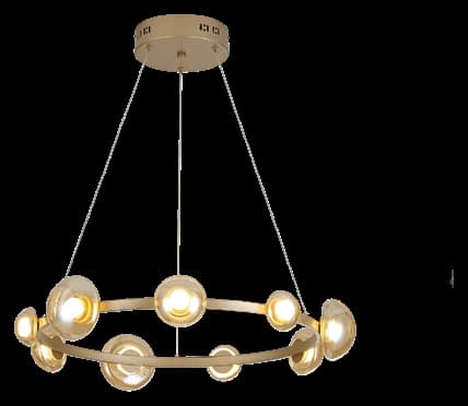Lumiglas, Chandeliers