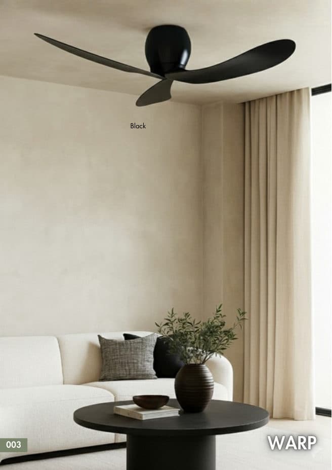 WARP DC, Decorative Ceiling Fans