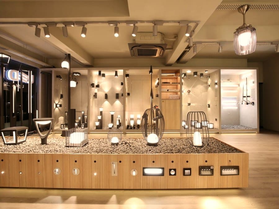 Inside the LightBox Inc. showroom