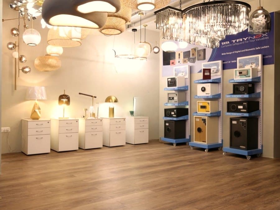 Inside the LightBox Inc. showroom