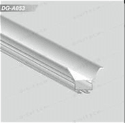 A053 Deep Recessed Profile A053 - 42mm, Linear Light